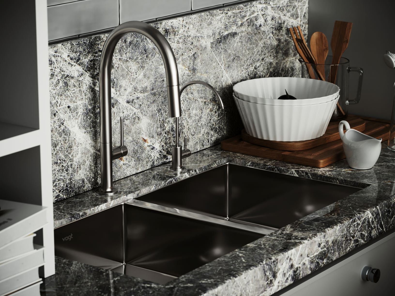 Kitchen Sink & Faucet Product Shot, Ontario - , 1