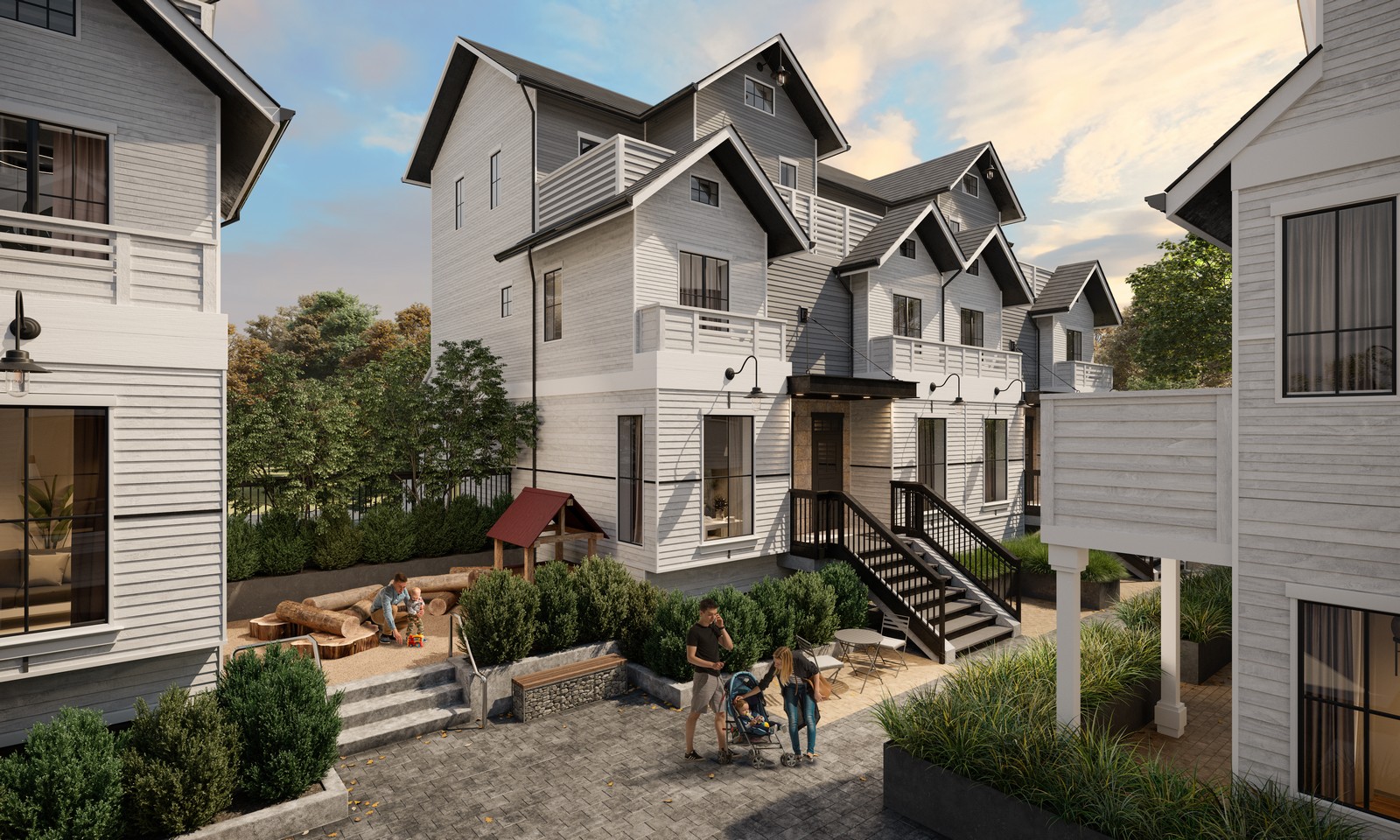New design-driven townhouse development in North Vancouver - , 4