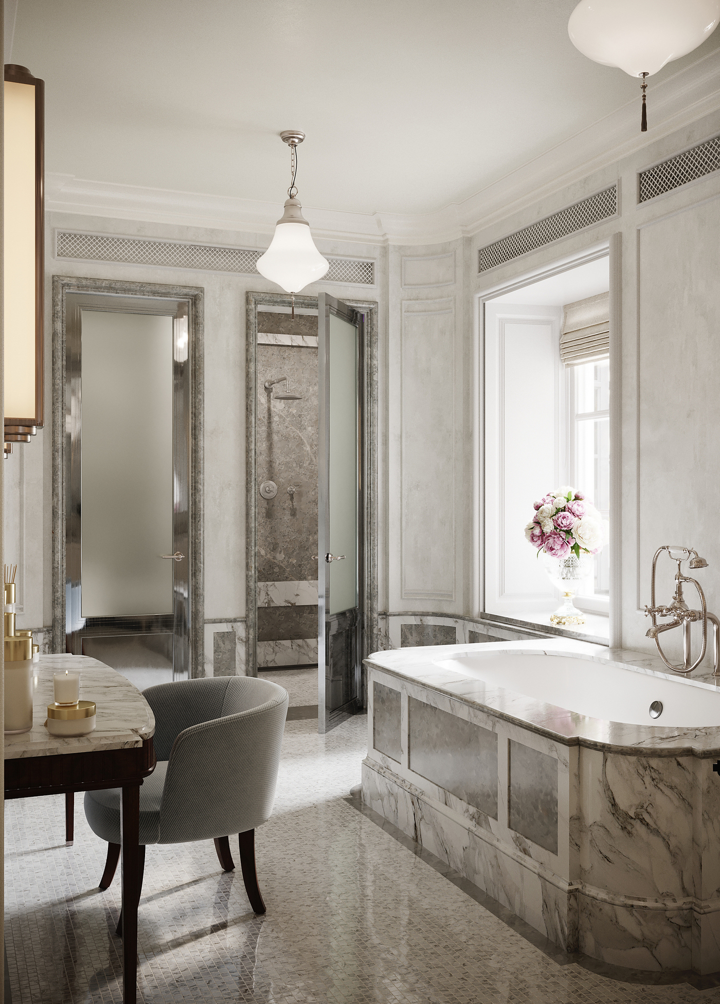 Classic Style Bathrooms For Ralph Lauren Home, London - , 2