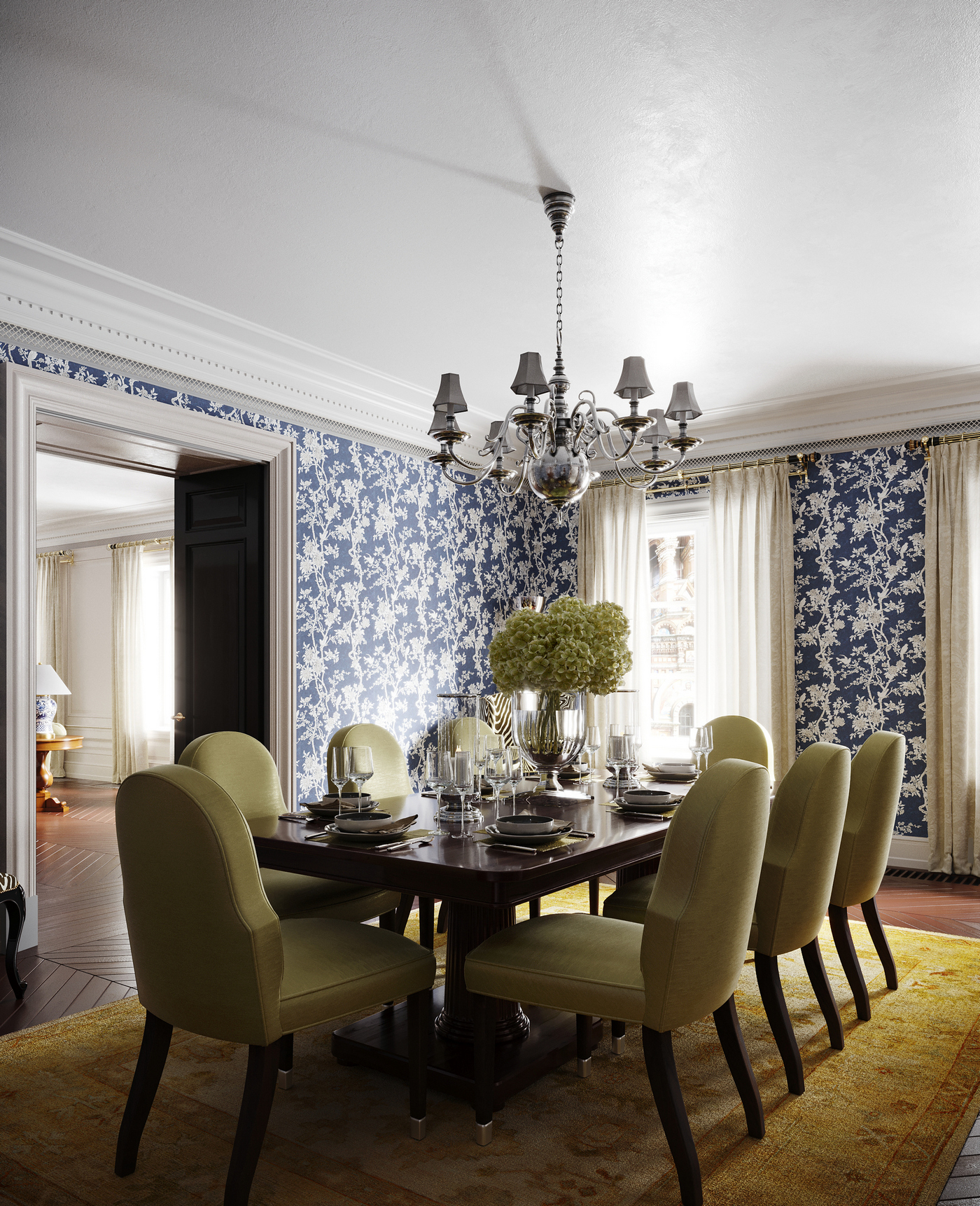 Classic Style Apartments For Ralph Lauren Home, London - , 1