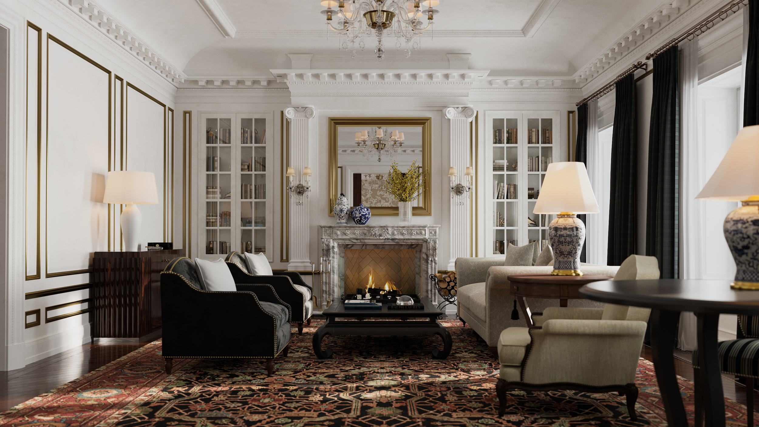 Classic Style Living Rooms For Ralph Lauren Home, London - , 5
