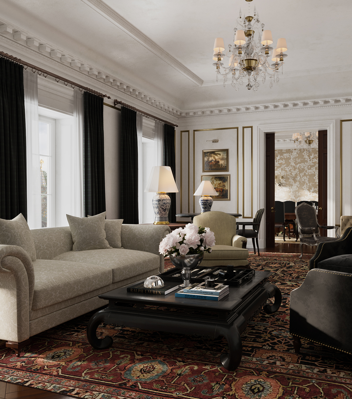 Classic Style Penthouse For Ralph Lauren Home, London - , 5