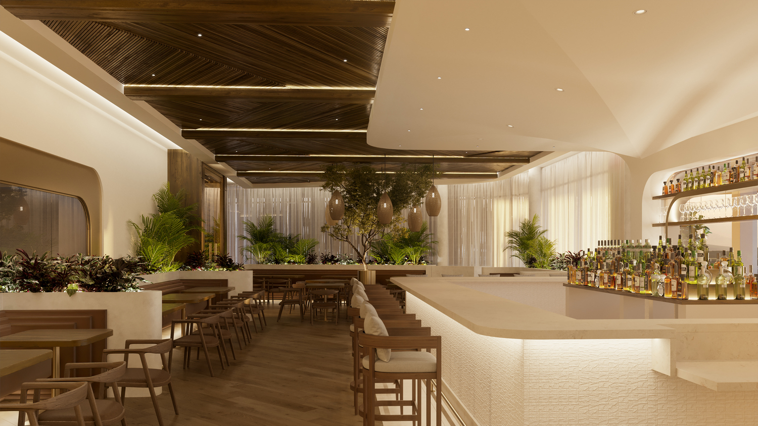 Buzzy mixed-use hub reveals a high-end Mediterranean restaurant in Houston, TX - , 3